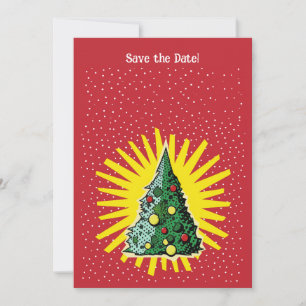 "Sparkle & Cheer" Invitación de Navidad para Guard