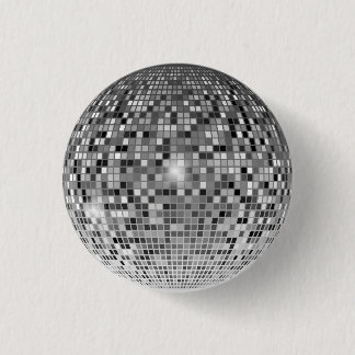 Sparkle Like the 70s: botón Retro Disco Ball