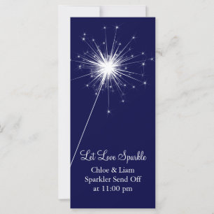 Sparkler Holder en azul