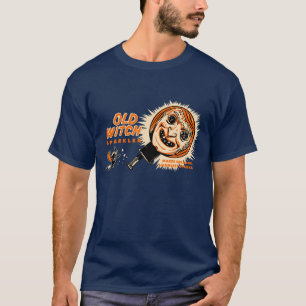 Sparkler viejo de la bruja - camiseta gráfica de