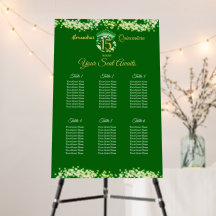 Sparkling Emerald Green Quinceañera Español