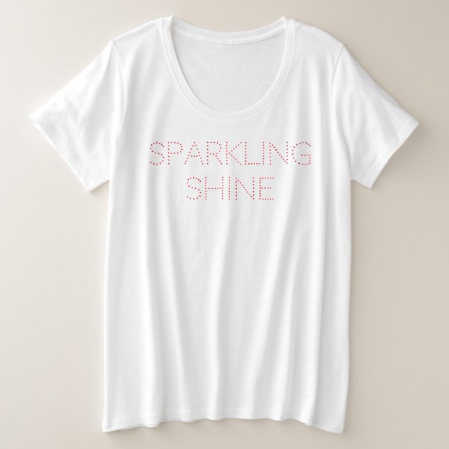 Sparkling Shine T-Shirt (Anverso del diseño)