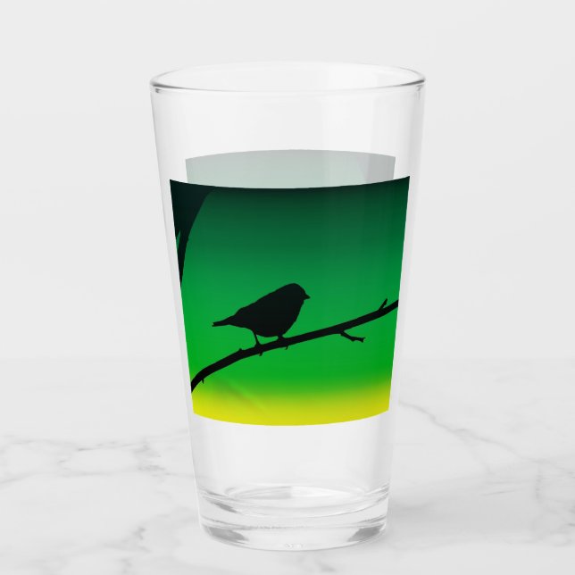 Sparrow Silhouette On Limonene (Anverso)
