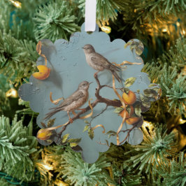 Sparrows - Decoración de tarjetas de papel