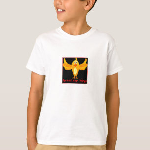 Sparta tus alas - camiseta juvenil con aves