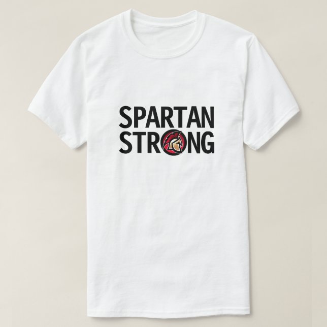 Spartan Strong. Camiseta personalizada (Diseño del anverso)