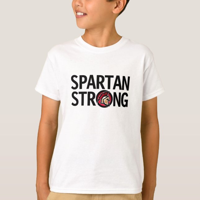 Spartan Strong. Camiseta personalizada (Anverso)