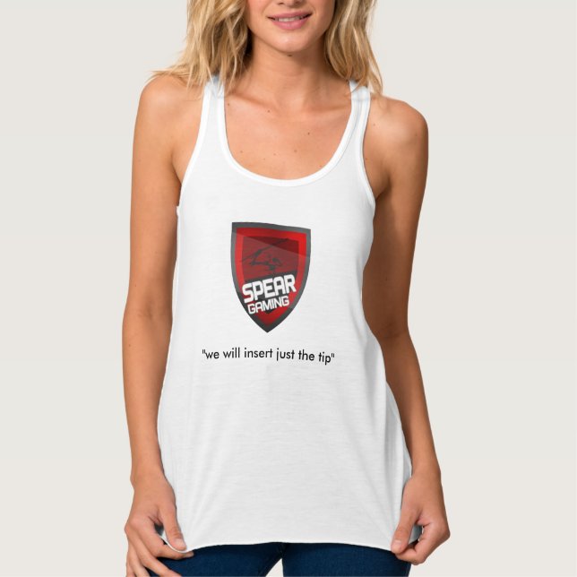 Spear Gaming Tank Tops (Anverso)