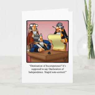 "Spectickles" De La Tarjeta De Saludo Del Humor De