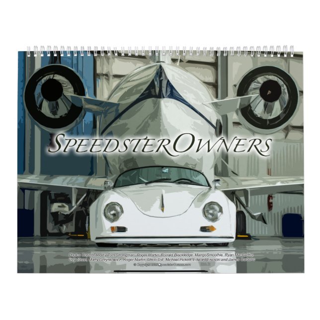 SpeedsterOwners.com Calendario (Tapa)