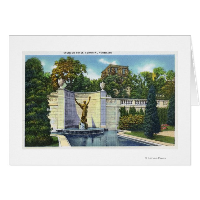 Spencer Trask Memorial Founview (Anverso (Horizontal))