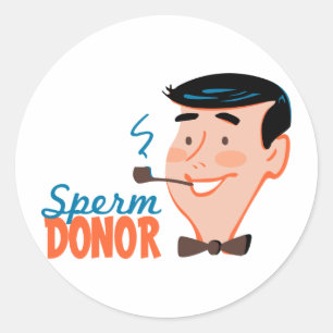 Sperm Donor Pegatina