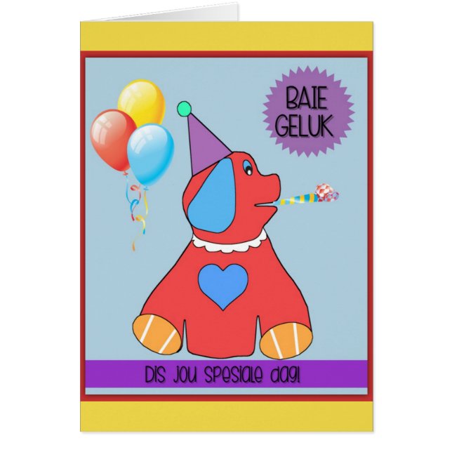 ¡Spesiale dag del jou del geluk SID de Baie! (Frente)