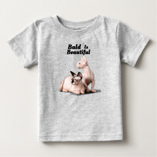 Sphinx Cat- Calvo Es Hermoso- Camiseta Para Bebés