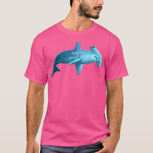 Sphyrna Hammerhead Tejido de la camiseta del tibur