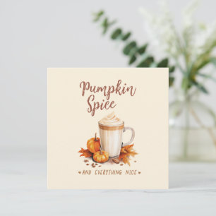 Spice de calabaza - Foliage de última hora y otoño