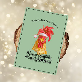 Spicy Chicken Funny Feliz Navidad