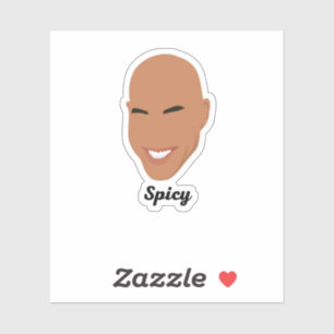 Spicy - pegatina divertido de ainsley harriott
