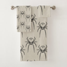 Spider - Blanco óseo y negro mural