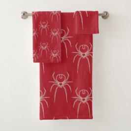 Spider - Rojo en la sangre y blanco óseo