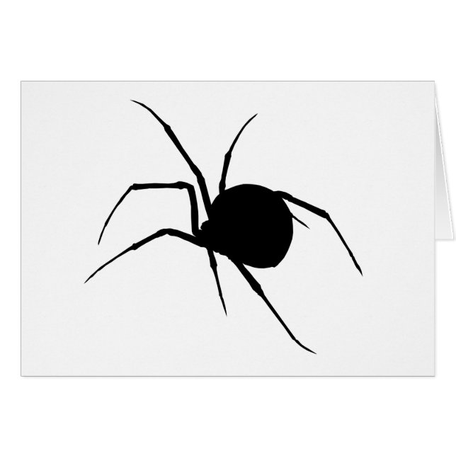 Spider Silhouette (Anverso (Horizontal))