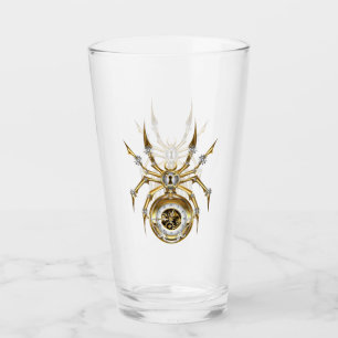 Spider Steampunk sobre fondo morado