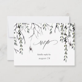 Spider & Twigs Halloween w Meal RSVP White