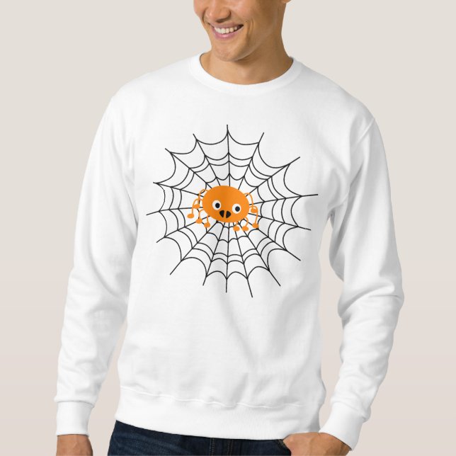 Spider Web con camisa de halloween de araña (Anverso)