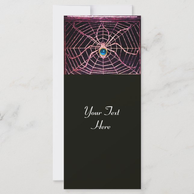 SPIDER Y WEB Blue Sapphire Black (Anverso)