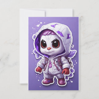 Spiderman - Tarjeta de nota plana