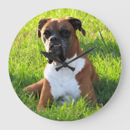 Spike the Boxer - Perro - reloj de pared