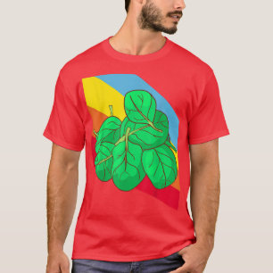 Spinach Vegetables Comida Camiseta vegetariana veg