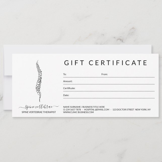 Spine chrio orthopedic doctor (Anverso)