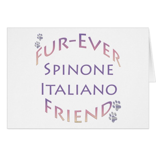Spinone Italiano Furever Friend (Anverso (Horizontal))