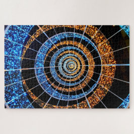 Spiral Twinkle Lights Jigsaw Puzzle