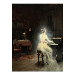 Spirit de George Roux 1885 Póster Brillante