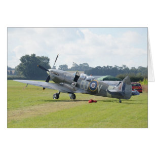 Spitfire de MkIX en descanso