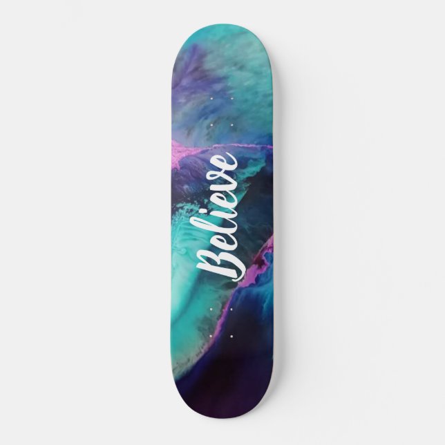 Splash de Sirena Resumen Creer Skateboard (Anverso)