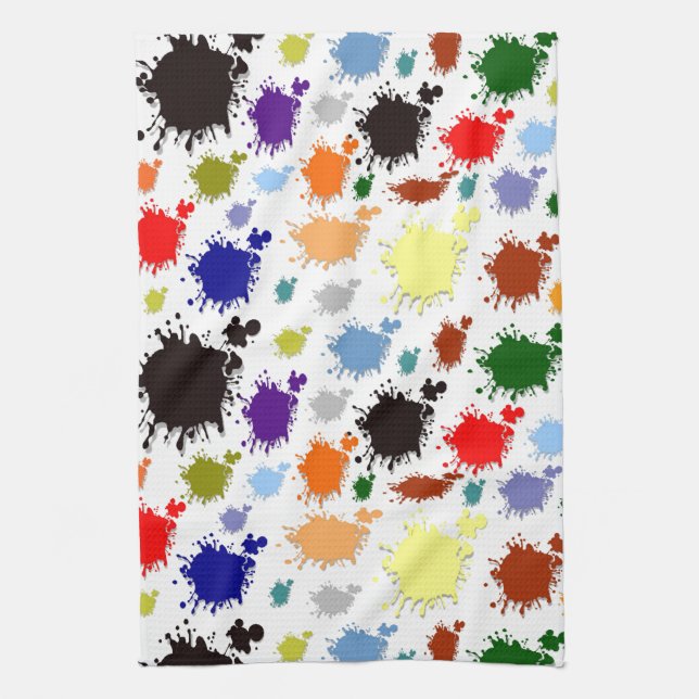 Splash Paint American MoJo Kitchen Toalla (Vertical)