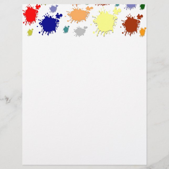 Splash Paint Flyer (Frente)