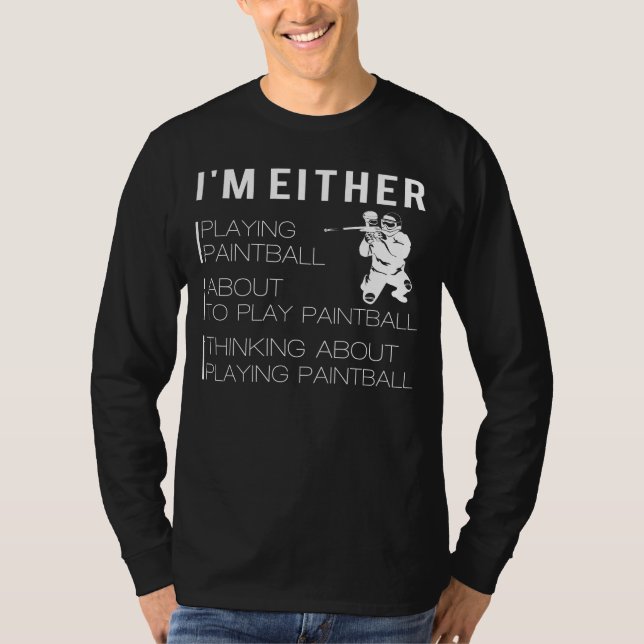Splatter and Laughter: Graciosa camiseta de Papint (Anverso)