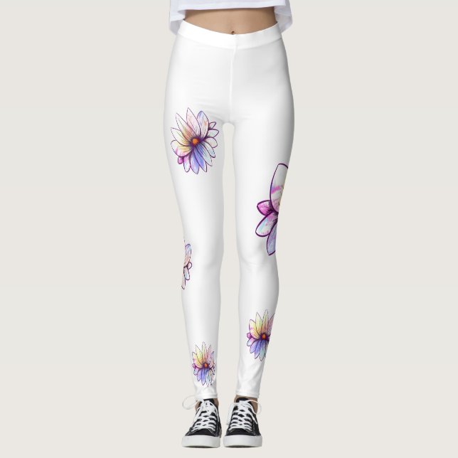 Splatter Lotus Legging (Anverso)