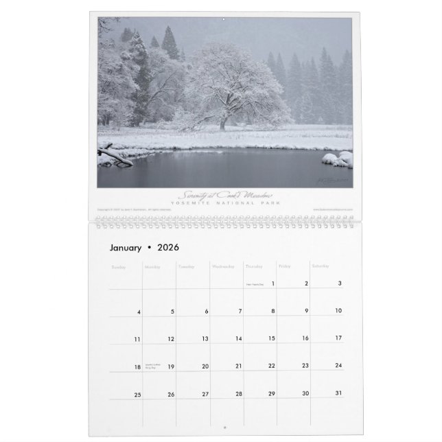 Splendorous 2008 Sojourns el calendario (Jan 2026)