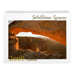 Splendorous 2009 Sojourns el calendario