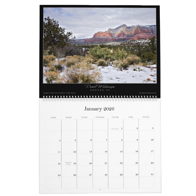 Splendorous 2009 Sojourns el calendario (Jan 2026)