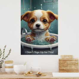 Splish Splash Cute Posters graciosos con citas