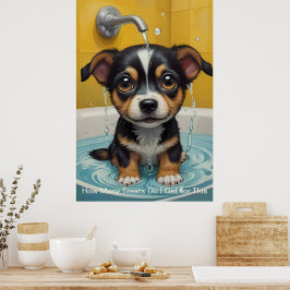 Splish Splash Cute Posters graciosos con citas