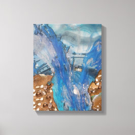 Splish Splash - impresión de medios mixtos