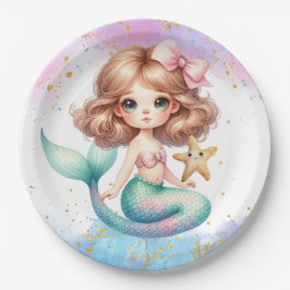 Splish Splash Mermaid Plato Fiesta