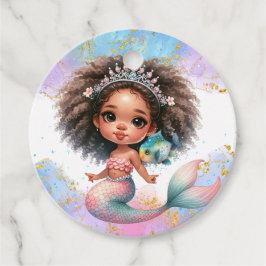 Splish Splash Sirmaid Fiesta etiqueta de favorita 